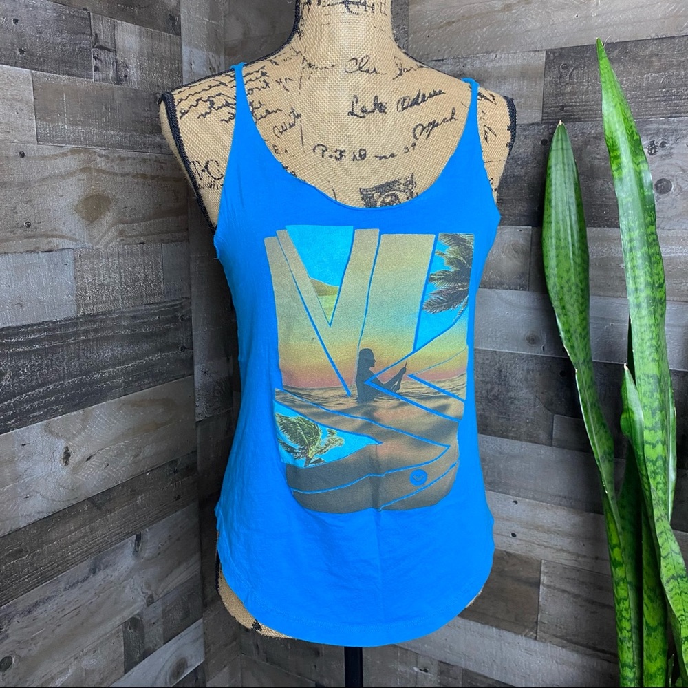 Roxy surf printed tank